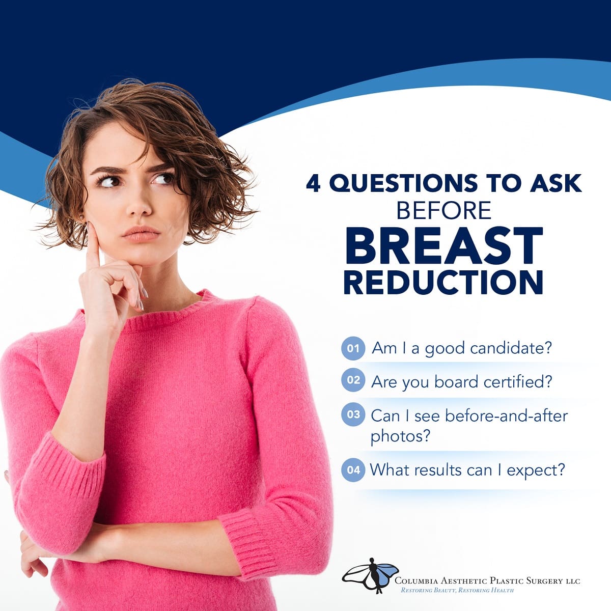 4 Questions To Ask Before Breast Reduction [Infographic]